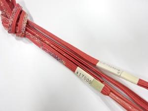 未使用品　正絹　手組帯締め